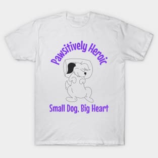 Pawsitively Heroic Super Dog T-Shirt